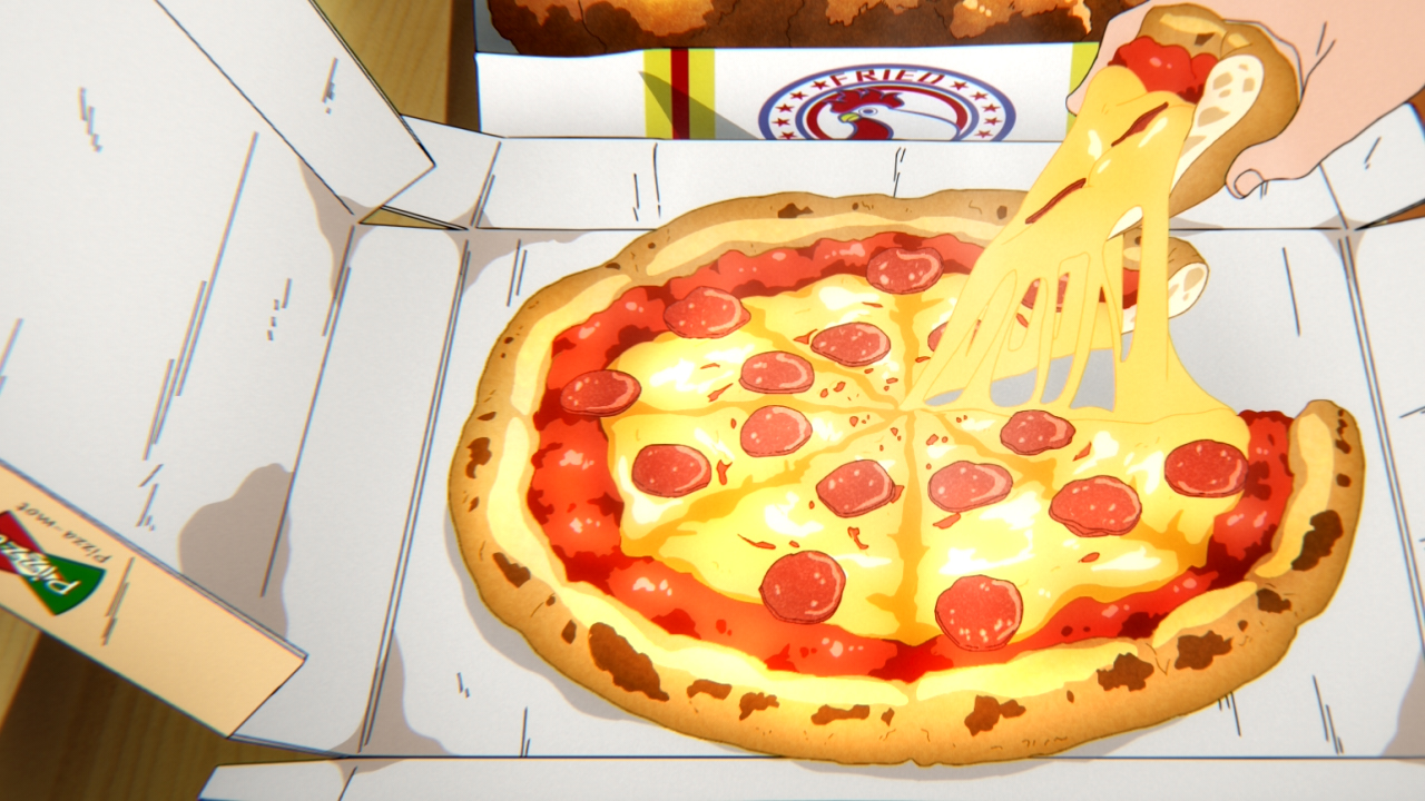 Ask John Wheres the Pizza in Anime  AnimeNation Anime News Blog