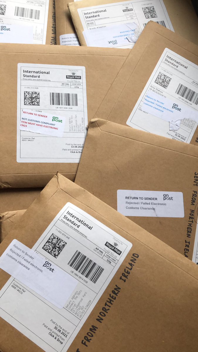 Hey <a href="/Postvox/">An Post</a> Is it possible to get a response to my messages and emails about numerous packages that were wrongly returned? I’ve been trying to get a response &amp; resolution since September. I’ve spent a lot of money on a service that An Post has incorrectly refused.