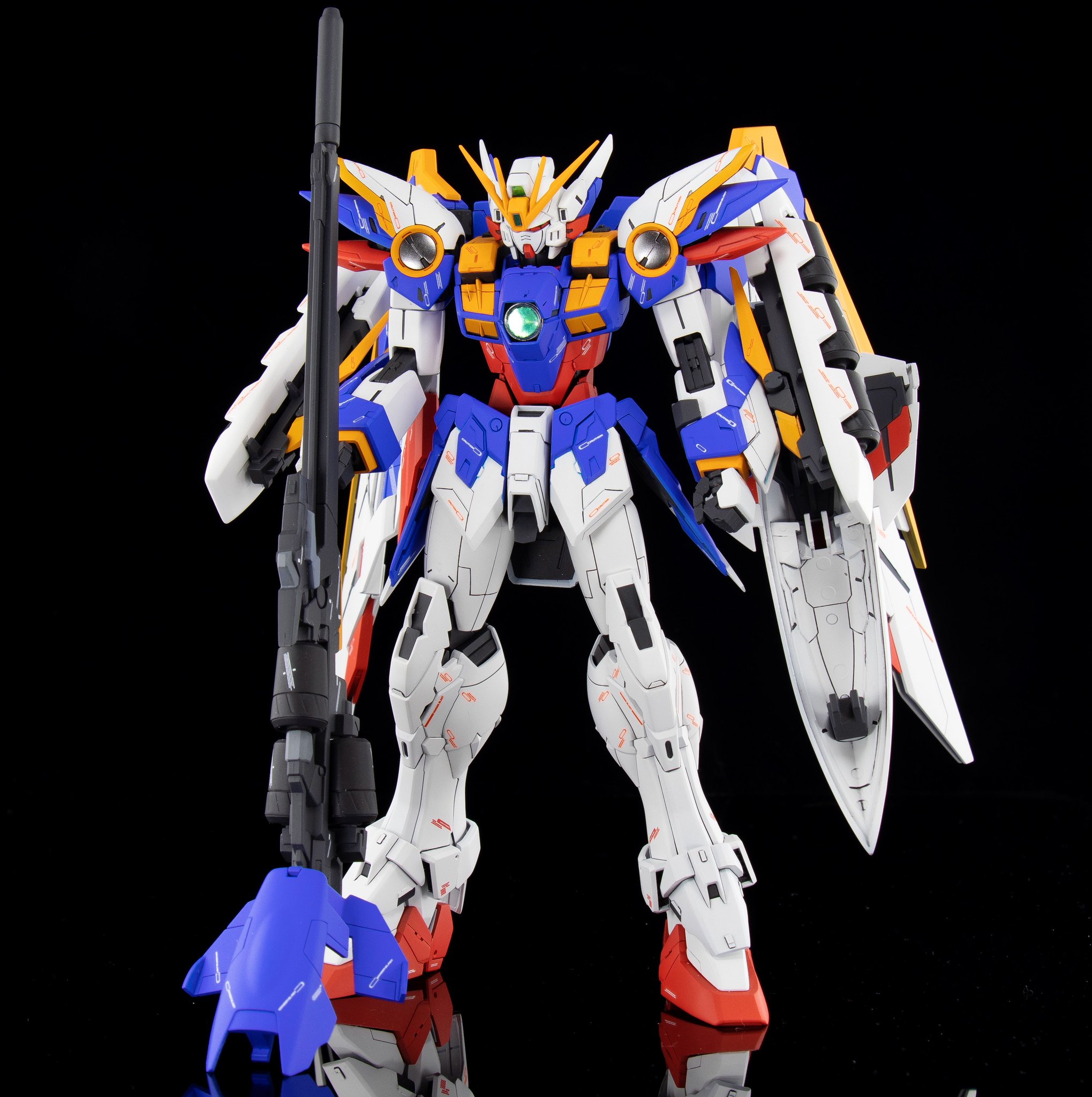 未組立】MG ZZ、フルアーマー、ウィングガンダムゼロ