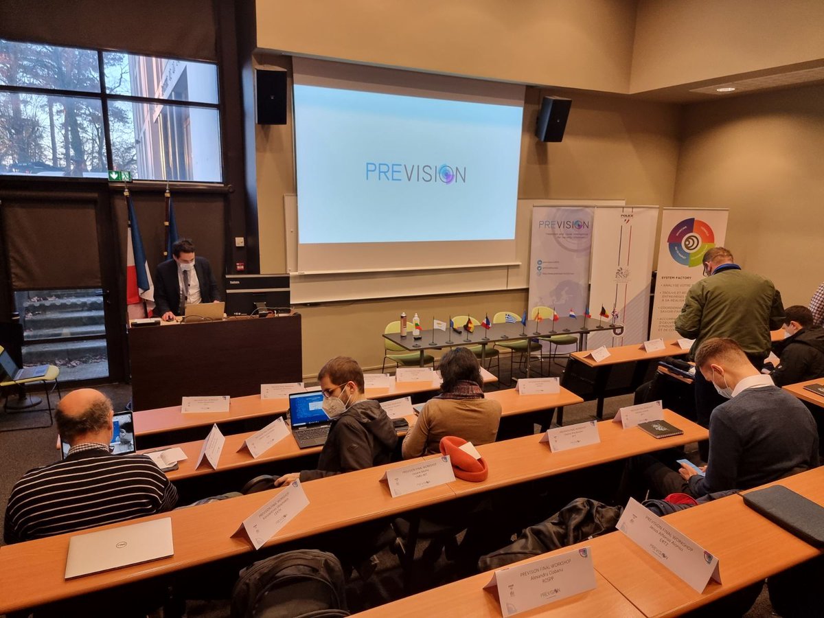 catalink_eu's tweet photo. Our CTO, @koafgeri, and our senior software engineer, @panmitz, are in #Lyon attending the final workshop of @Prevision.  #PREVISION #workshop #H2020 https://t.co/pP1EPSAiwq