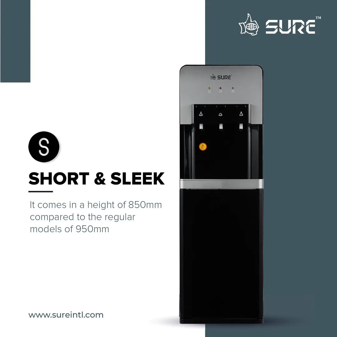 sure_dispensers's tweet image. Get water of the highest purity, now in a more compact and shorter size! 

#MultiFrequency #WaterDispenser #Sustainability #ImpactOnEnviornment #Technology #No1 #WaterTechnology #Dispensers #MineralWater