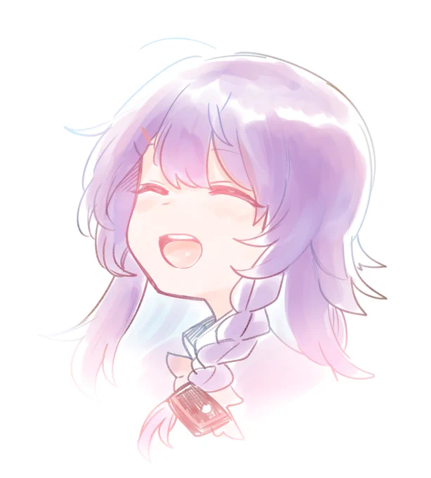 さちあれ〜❄️💜
 #Bora_art 