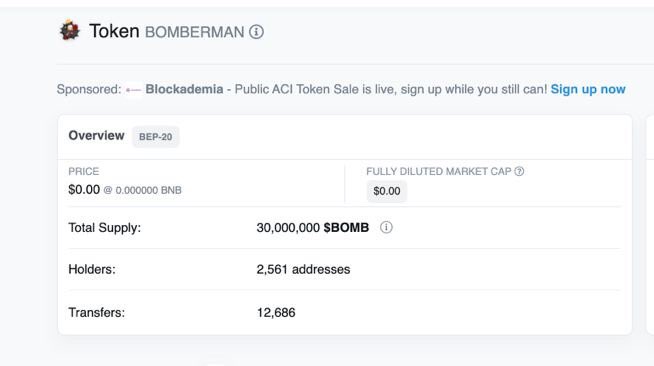 🔥BSCSCAN LOGO &amp; SOCIAL MEDIA LINKS ONINE! KEEP BOMBING! 💣

bscscan.com/token/0xf8D515…

#BSCscan #BSCGems #BSCGem