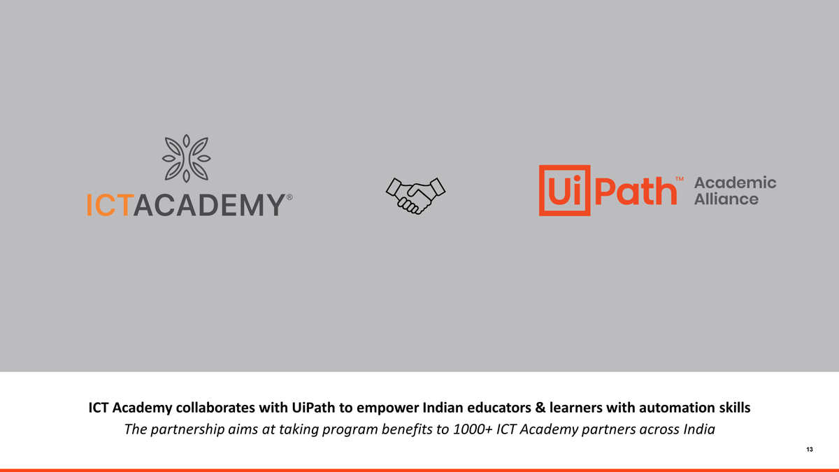 ictacademyindia's tweet photo. ICT Academy collaborates with #UiPath to empower Indian educators &amp; learners with automation skills. The news was published in the leading online newspaper India Education Diary on 30th November 2021.

Link: https://t.co/ZTHYaDBCaC

#ictacademyindia #RPA #bhfyp @rrnamb https://t.co/GHzqqrITbm