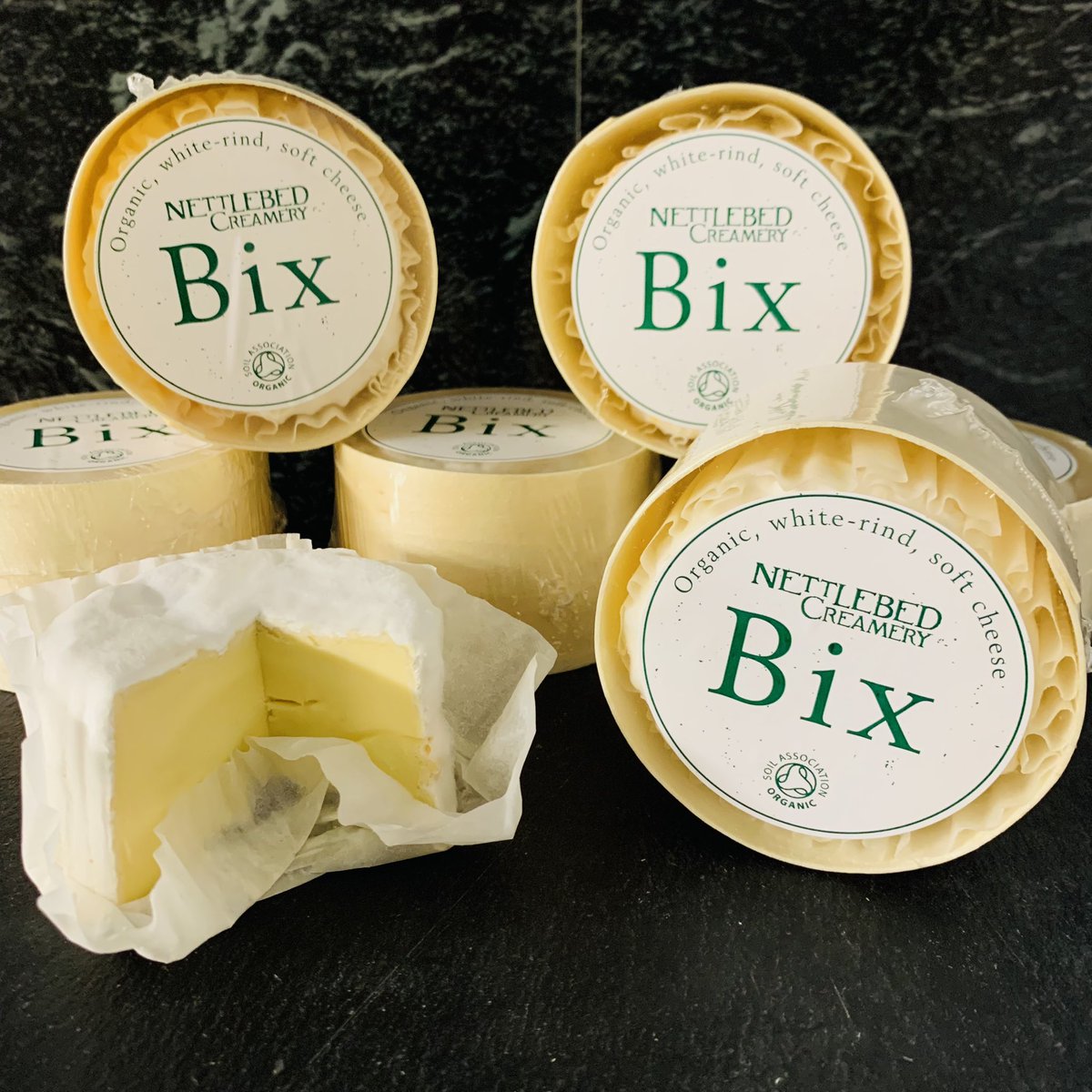 TheCheeseHut1's tweet photo. Our #Cheeseoftheweek is the #Amazing #Bix This #beautiful little #Organic #triplecream white rinded soft #cheese is made with #Pasteurised cows #milk & #organic #DoubleCream pick up this #awardwinning #cheese in store for just £4.75 this week! #shoplocal #buylocal https://t.co/7wMxblD2mz
