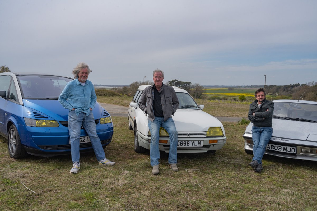 thegrandtour's tweet photo. A new Grand Tour Special? Très bon. #CarnageATrois https://t.co/hLN7X2NQJT