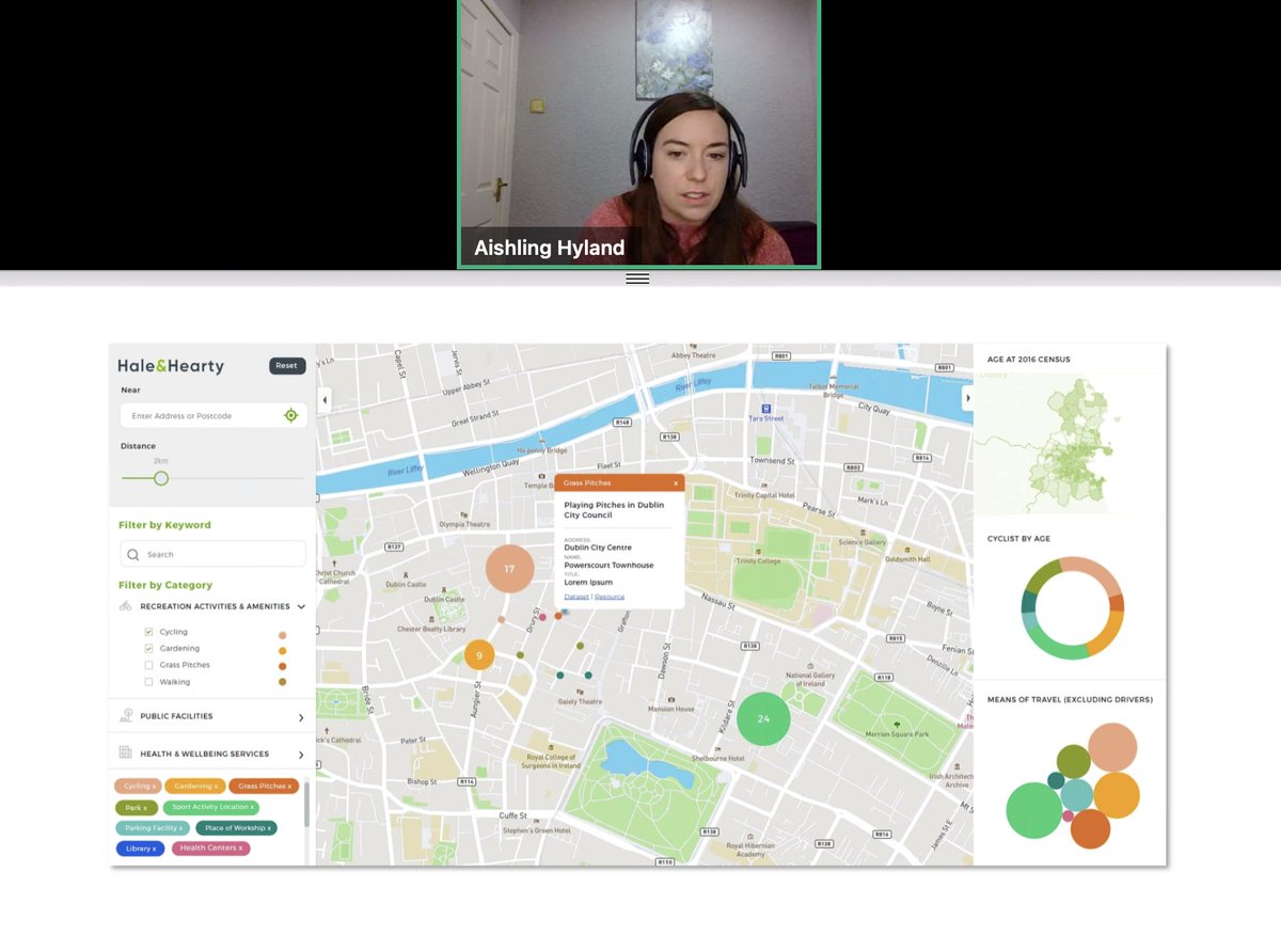 derilinx's tweet photo. Now we have @aishling_hyland from @Fingalcoco presenting @haleandheartyie, the Knowledge Base to improve the #health &amp; #wellbeing of people living in #Ireland. https://t.co/8oeHPUaViJ
🏛 #OpenDataConfIE @IRLDeptPER @GovDataIE @HealthyFingal #OpenData #DataSharing #LinkedData https://t.co/fUCXjCpTwL