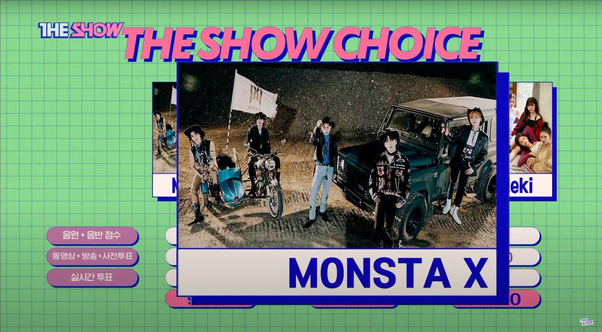 mtvasia's tweet photo. there's no letting up for  @OfficialMonstaX! CONGRATS to the boys for winning this week's #TheShowChoice award and getting their first ever double crown on #THESHOW 🎉🏆👏 

#kpop #더쇼
#MONSTAX #Rush_Hour #몬스타엑스 
#RushHour4thWin #MONSTAX19thWin https://t.co/KP92O2gr4k