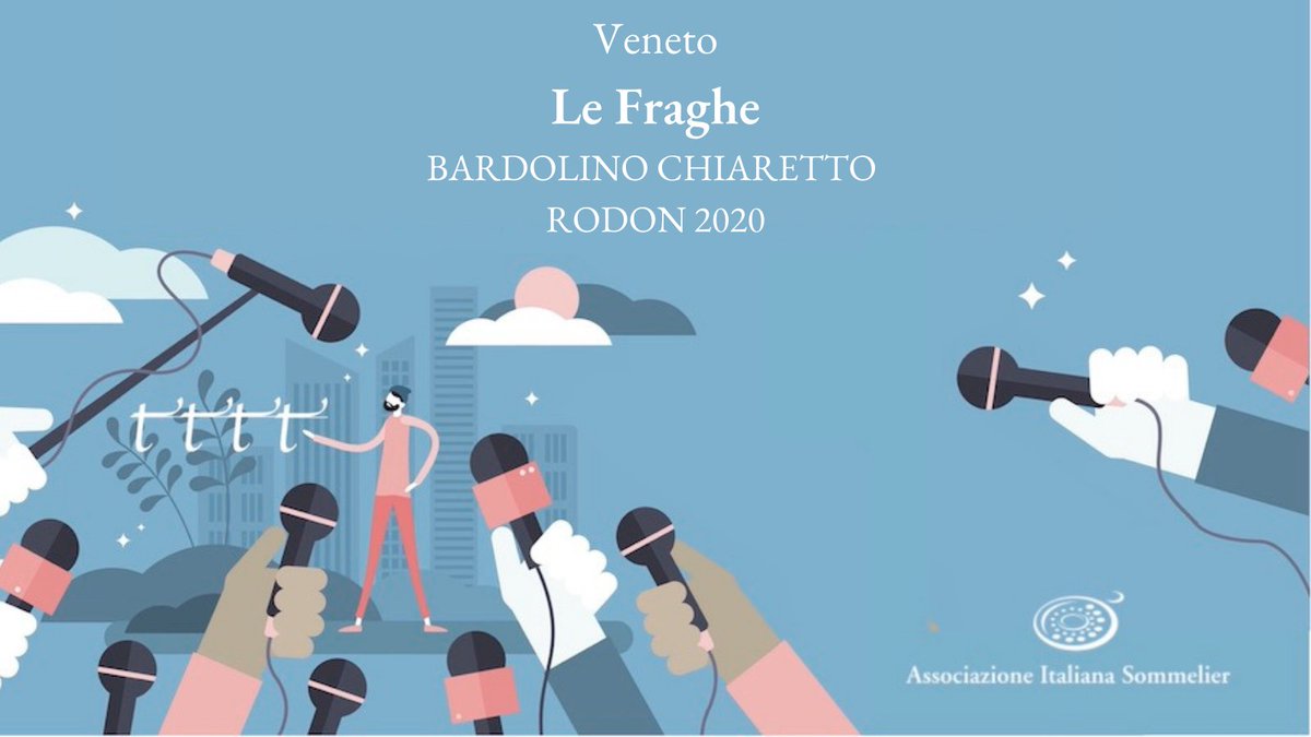 Il Tastevin #aisitalia della guida #vitae2022 per il Veneto va al Bardolino Chiaretto Rodon 2020 di Le Fraghe. <a href="/AisVeneto/">AIS Veneto</a>