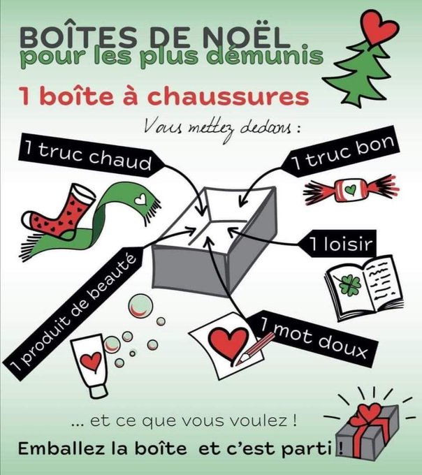 ID_Mutuelle's tweet photo. #GivingTuesday2021 une belle opération qui existe maintenant dans de nombreuses régions et à laquelle, les salariés d'#IdentitesMutuelle participent, #lesboitesdenoel #dons #entraide #Noel https://t.co/6iWMYkdNHT