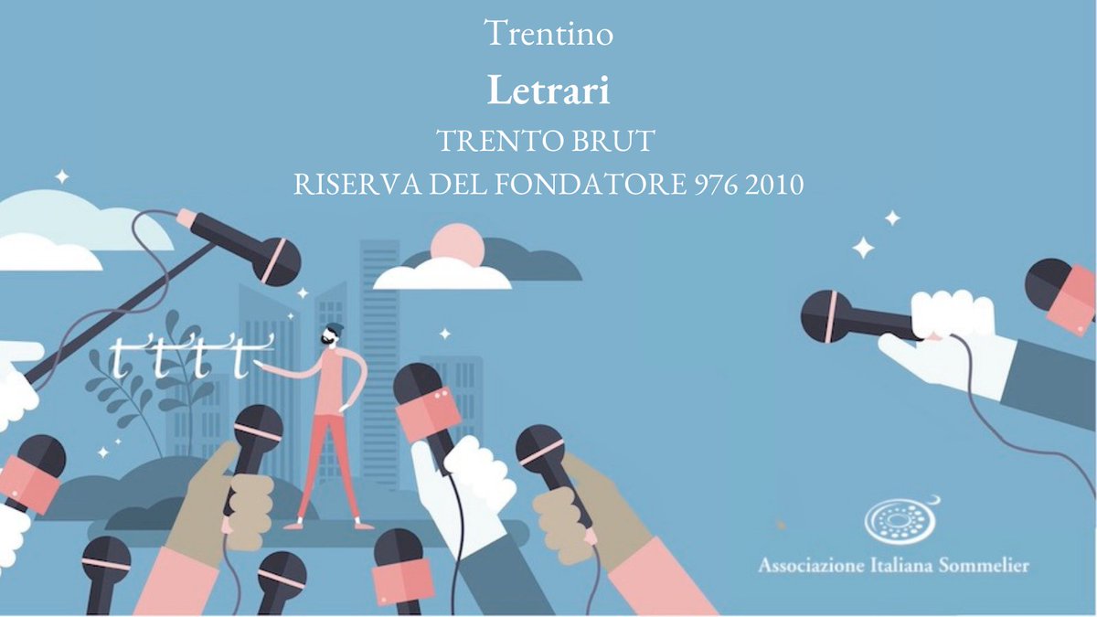 Il Tastevin #aisitalia della guida #vitae2022 per il Trentino va al Trento Brut Riserva del Fondatore 976 2010 di <a href="/lucialetrari/">Letrari Lu Trentodoc</a>.