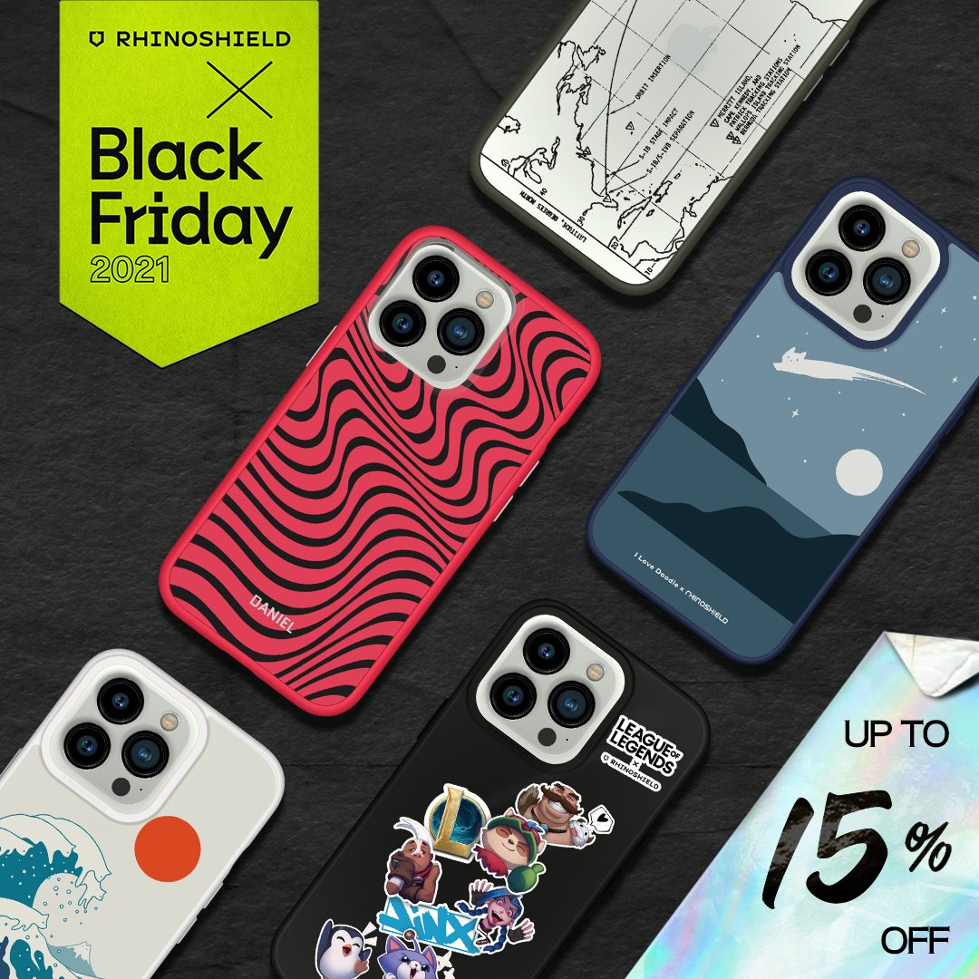 RHINOSHIELD France on X: ⏰ Only 24 hours left for our #BlackFriday sale,  with up to 60% OFF site-wide! Collab cases are up to 15% OFF, which only  happens once in a