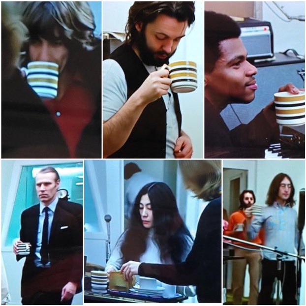 Juggling_Words's tweet photo. Is it true that the biggest band in the world can only afford one striped teacup which they all share in rotation, whilst recording at Apple Studios? ☕️
#TheBeatlesGetBack #LetItTea https://t.co/gtm8Oiaciw