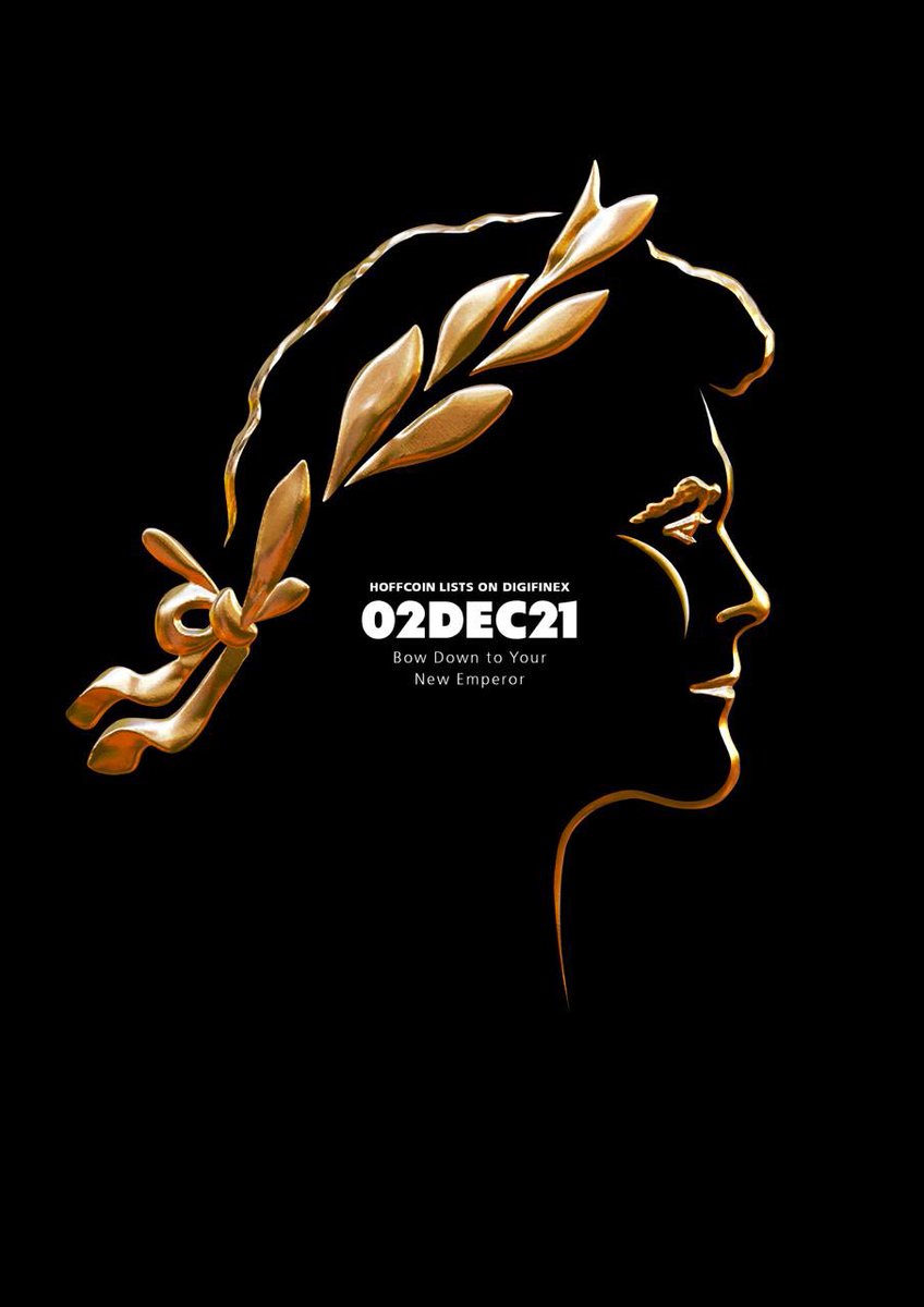 Next listing ready to go!! 🔥🔥@emperorhoff

<a href="/DigiFinex/">DigiFinex Global</a> Listing 2/12/21 
<a href="/CoinMarketCap/">CoinMarketCap</a> soon ⏰

10B max supply with only 150m coins (approx) in current circulation 

Check out my PINNED TWEET for more ✅
 #hoffempire $hoff #hoffcoin #hoff
#altcoinseason #altcoin #Cryptocurrency