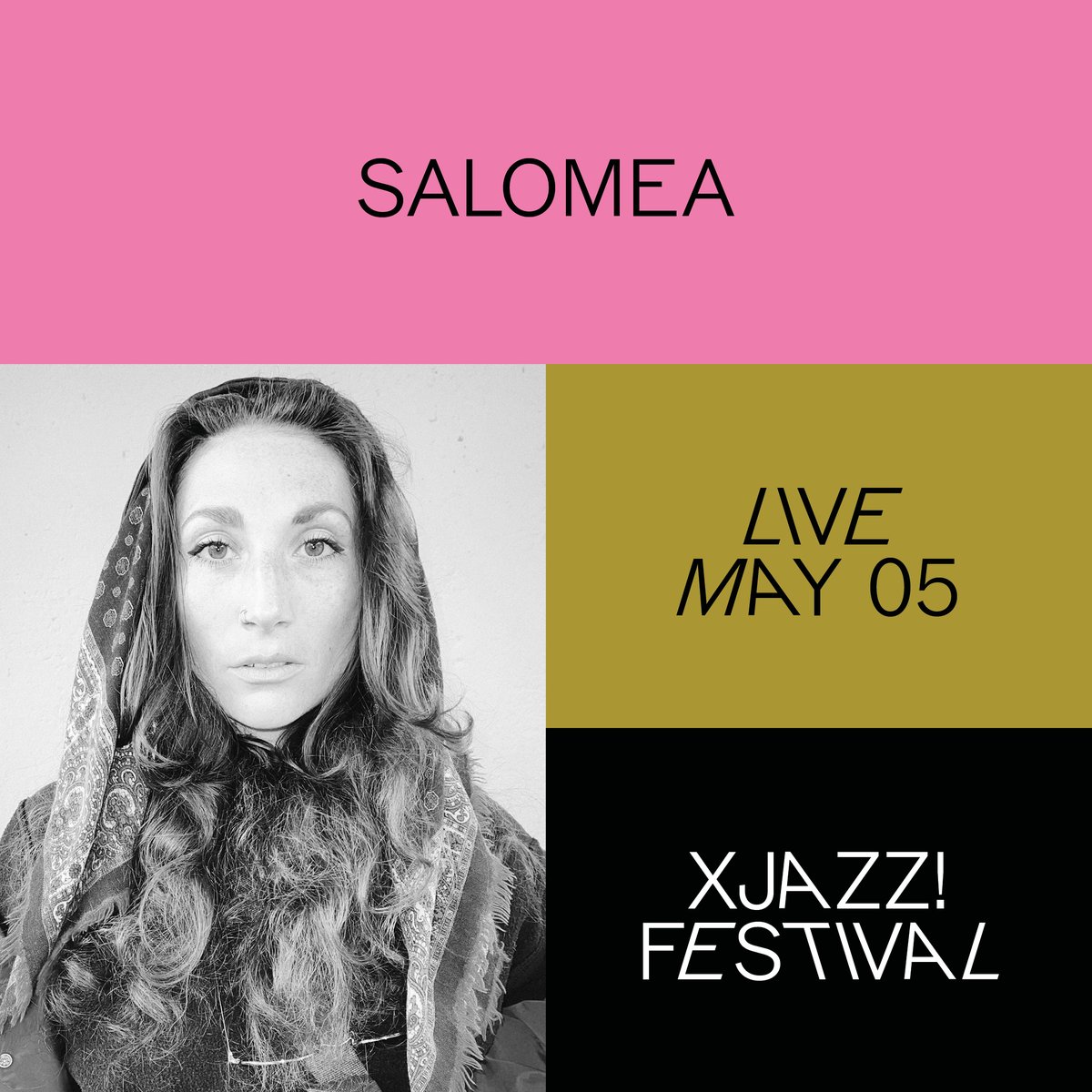 Ready for more amazing artist at our XJAZZ! Festival 2022?

Salomea plus band have a unique mixture of HipHop infused jazz, RnB and contemporary electronic music that we can listen to for hours!
Check them out! Tickets now available: bit.ly/3E7bObF.

#xjazz2022 #xjazz