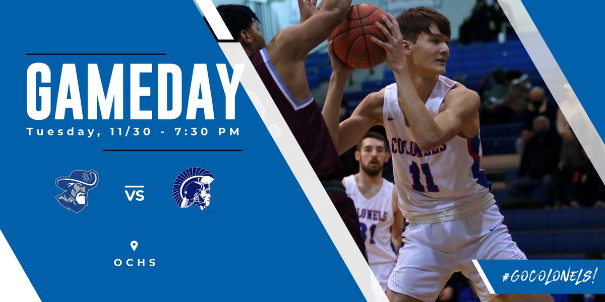 OCColonelNation's tweet photo. The Colonels will open the 2021-22 season at home tonight as they host North Hardin.  
Game tickets are $7 online at https://t.co/CvblE9WaVU or $8 cash at the gate. https://t.co/1OnSc9Uz4O