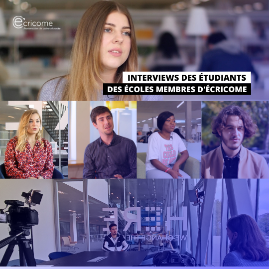 ecricome's tweet photo. 🔴Retrouvez prochainement en ligne les interviews des étudiants des  5 écoles membres d'ÉCRICOME. Découvrez leurs retours d’expérience sur leur formation et la vie étudiante pour les concours ECRICOME.
@EMStrasbourg  @KedgeBS  @Montpellier_BS  @NEOMAbs  @RennesSB https://t.co/xVlmxLuAgz