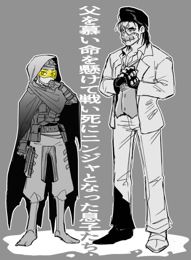 #今月描いた絵を晒そう
🗝🌪🦊🎧 今月もレイズ父子重点でした 