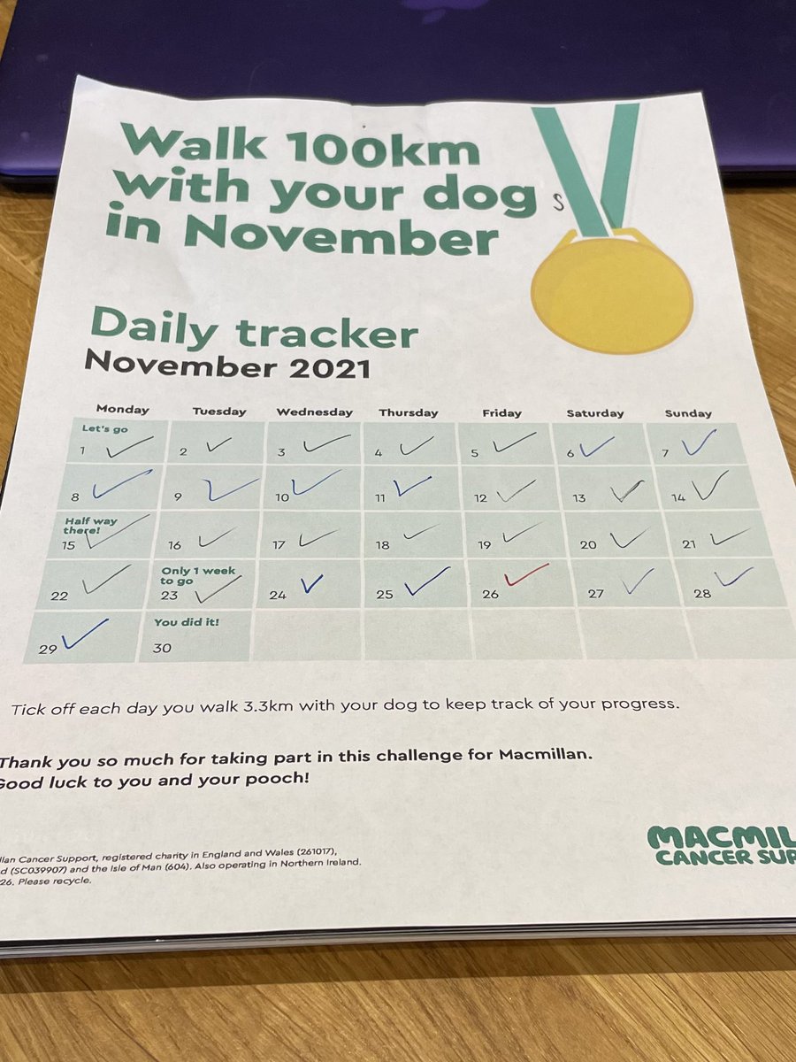 Annie Macpherson (@macphersonannie) on Twitter photo Just of for my last 5k walk, I have walked my dogs every day religiously, it’s been fun but more importantly I have thought of <a href="/macmillancancer/">Macmillan Cancer Support</a> support and all the work they do for our loved ones with cancer and at the end of their lives - THANK YOU Just of for my last 5k walk, I have walked my dogs every day religiously, it’s been fun but more importantly I have thought of <a href="/macmillancancer/">Macmillan Cancer Support</a> support and all the work they do for our loved ones with cancer and at the end of their lives - THANK YOU