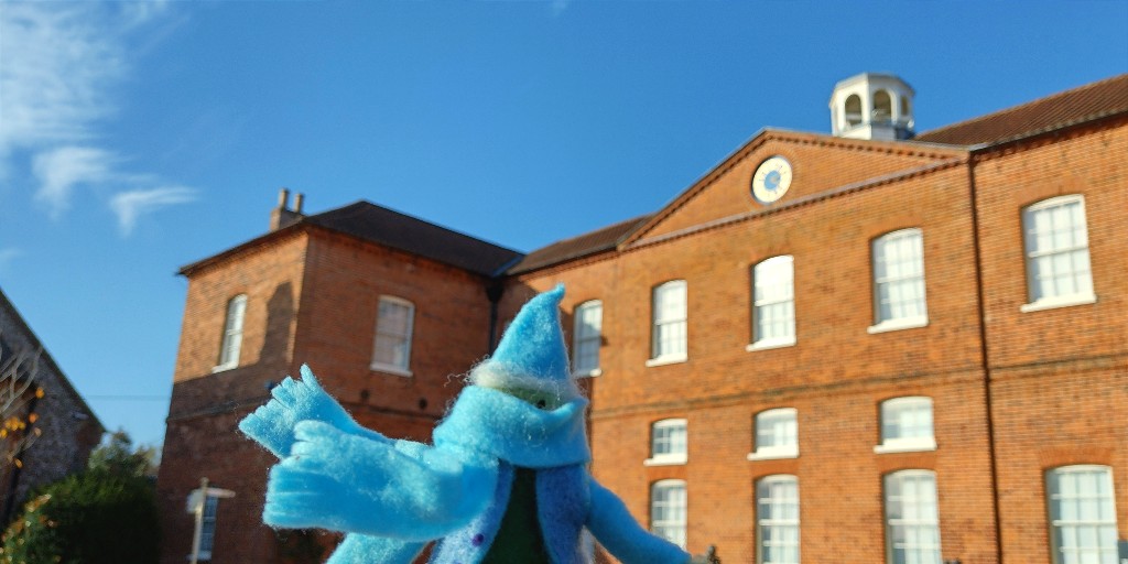 GressenhallFW's tweet photo. They've arrived! Just in time for December, our little elf friend is on an adventure exploring Christmas at Gressenhall. 🎄

✏️🎨 Design your own elf with our colouring page here - https://t.co/0yIOFA7Gvk

#ElfAdventure #Gressenhall #Christmas #Colour #ColourMeIn https://t.co/hAqyrYbZ4M