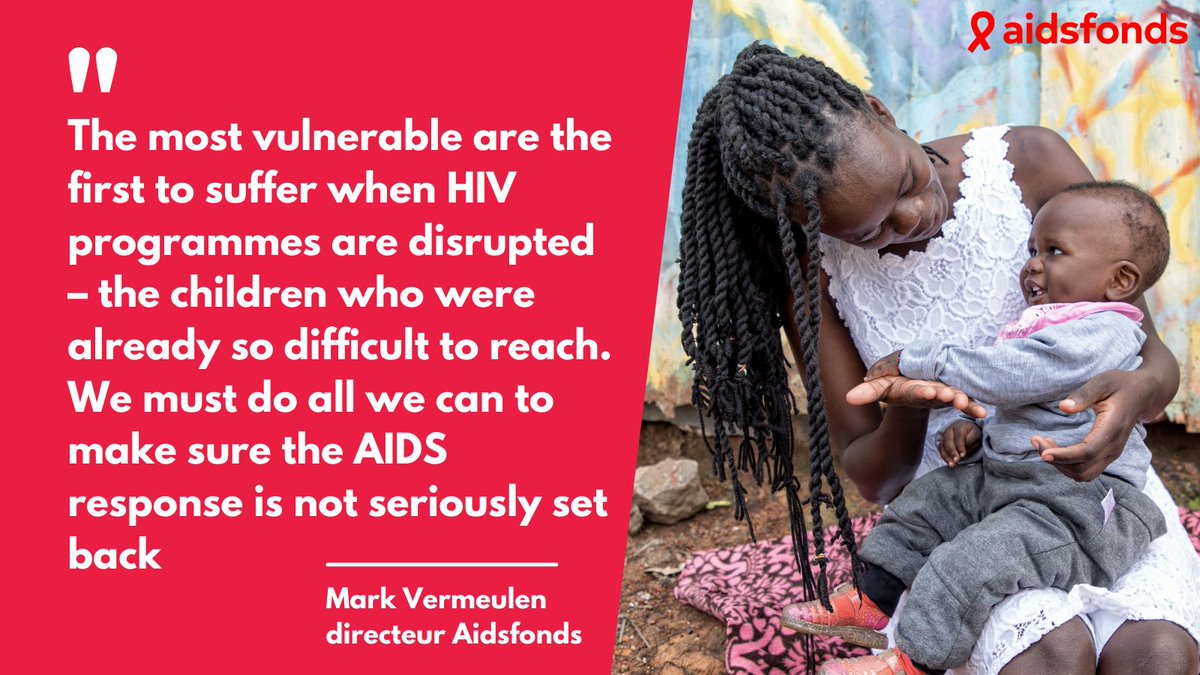 Tomorrow on #WorldAIDSDay, we would've loved to bring you good news. But the reality is that COVID has a devastating effect on the global response to #HIV. 

We must do all that we can to make sure the #AIDS response is not seriously set back! 

Read more➡️bit.ly/3pbr54P