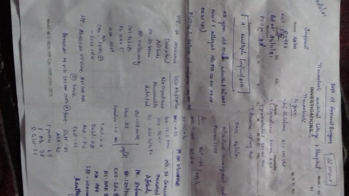 Sixfacesundar's tweet photo. he is earning money daily basis.because of accident one month he can't go job.also took hospital expense around 10k. TN GH asking money for all https://t.co/bmaHTelC4s I am requesting you people please interfere and help to get justice! @#sylendrababu @Vish_speaks @mkstalin https://t.co/cCUynOjHwu