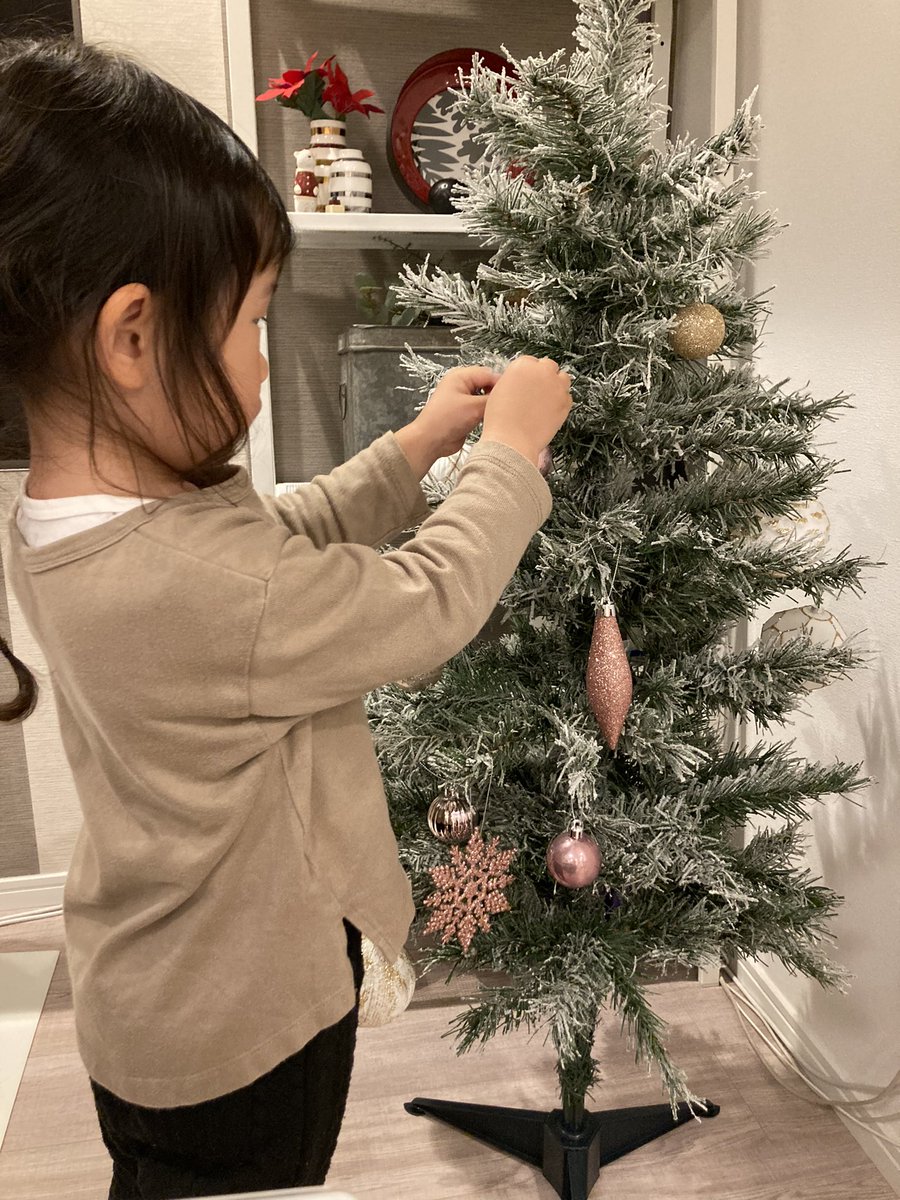 tamo_mane's tweet photo. 我が家もクリスマス準備が始まりました。
#11月もお世話になりました 
#12月もよろしくお願いします 
#クリスマス
#ツリー https://t.co/a0SFzwdgtD