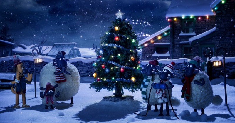 shaunthesheep's tweet photo. Christmas is well and truly on the way when our TV screens get a sprinkling of festive magic...be sure to look out for a special appearance from Shaun and the Flock in between your favourite shows on @BBCOne this season! #TheFlightBeforeChristmas https://t.co/5PtAH2H8Hp