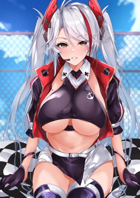 冬コミ新刊表紙のオイゲンちゃん!
#アズールレーン 