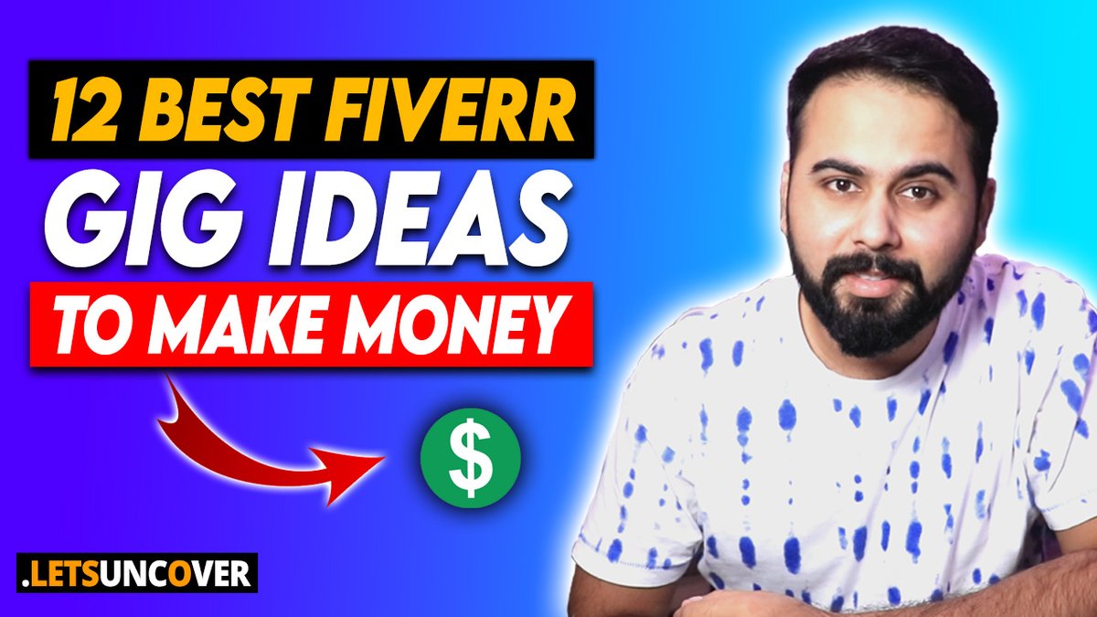 Lets_Uncover's tweet photo. 12 Best Fiverr Gig Ideas to Make Money:
https://t.co/IjGgv7ODnl
.
.
.
#letsuncover #fiverr https://t.co/luSxOAqjQk