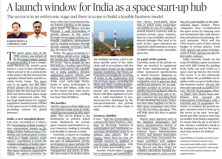 imRavikantYadav's tweet photo. #goodmorning
Todays #Newspaper
#capf to address structural issues-#Fraticide #Suicide
#RBI to launch Central Bank #DigitalCurrency
Gettin PVt sector onboard- #Space #startup hub
Electricity-Discoms-#privatisation
@UpscExpress @UPSC_Content
Source-@IndianExpress
@the_hindu https://t.co/oKkvrl9EGu