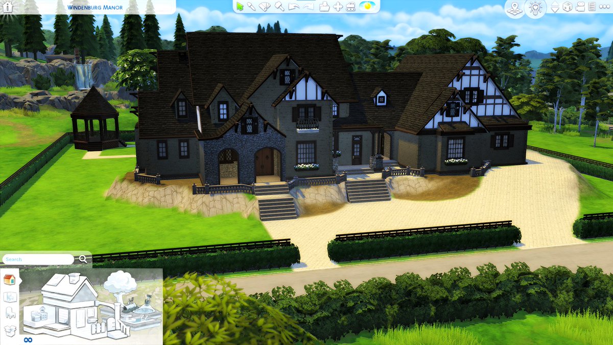 MrsSofalize's tweet photo. Windenburg I'm coming for you 👀 #WIP #ShowUsYourBuilds #TheSims4 #futurelegacy #Sims4build https://t.co/c0bNcWuxdw
