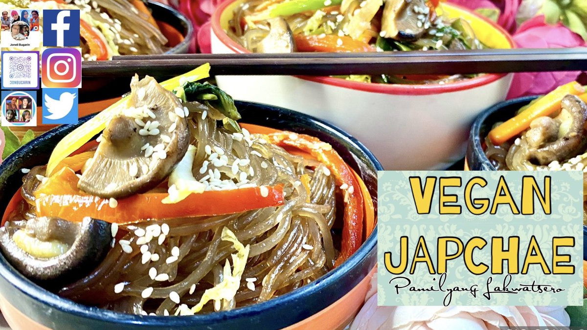 jonbugarin's tweet photo. It’s the #weekend and opportunity to cook for my children. I prepared #vegan JAPCHAE for #dinner .I added Kangkong (water spinach), Arnibal (brown sugar syrup),&amp; lots of veggies
#foodgoal #foodtrip #foodie #food #foodlover #foodblogger #foodjournal #koreanfood #japchae #chapchae https://t.co/RNcSqlyKlj