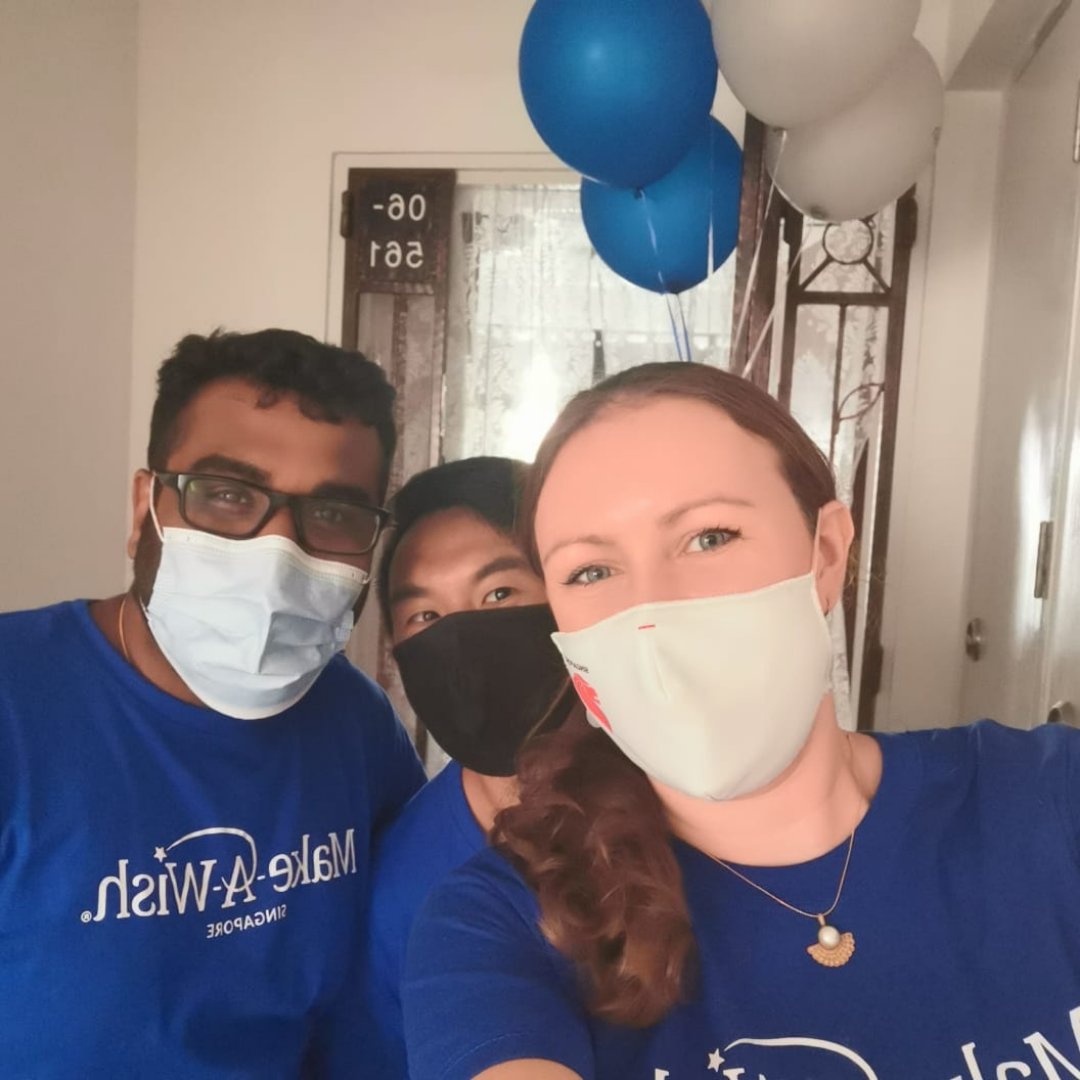 MakeAWishSG's tweet photo. Wish granting is not possible without the hard work of our amazing wish granters!

This International Volunteers Day, we thank our wish granters for helping us bring joy to wish children. 

#MAWSG #IVD2021 https://t.co/J3pSh1htVa