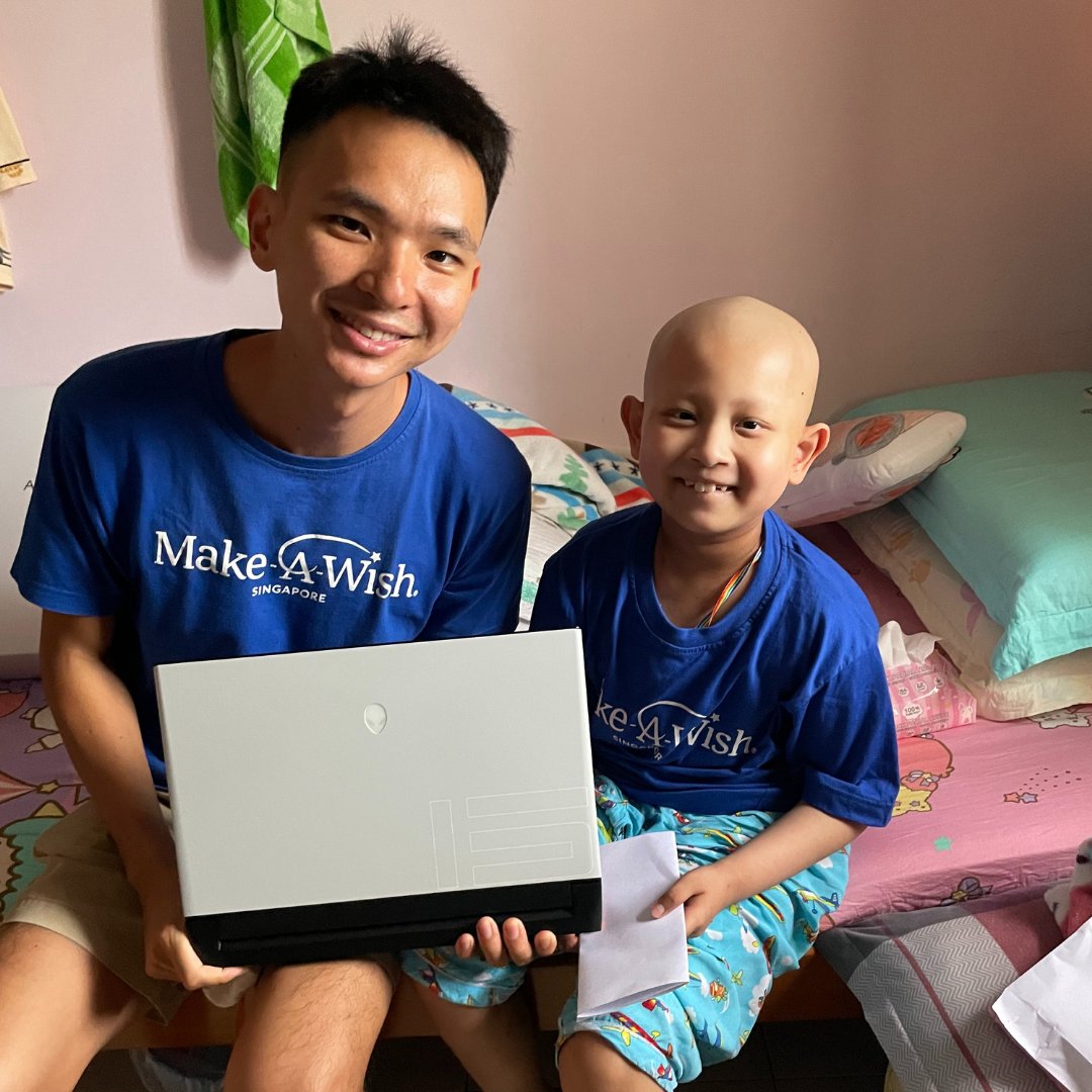 MakeAWishSG's tweet photo. Wish granting is not possible without the hard work of our amazing wish granters!

This International Volunteers Day, we thank our wish granters for helping us bring joy to wish children. 

#MAWSG #IVD2021 https://t.co/J3pSh1htVa