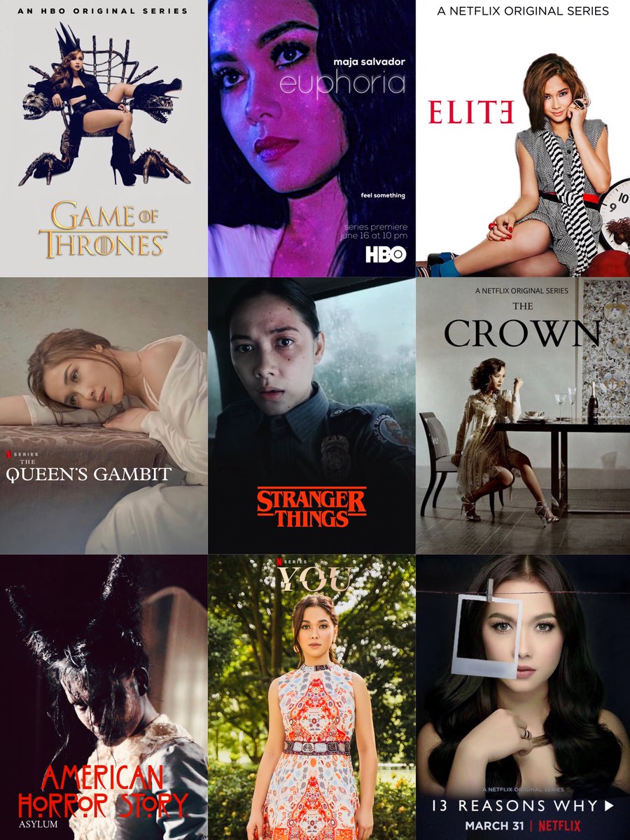Maja Salvador as series covers