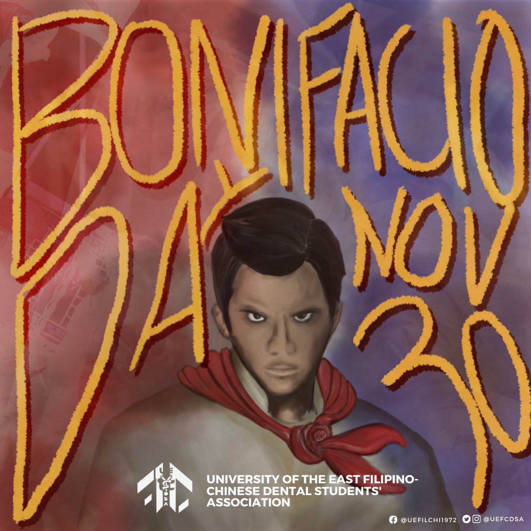 UEFCDSA's tweet photo. “Kalakip din nito'y pag-ibig sa Bayan. Ang lahat ng lalong sa gunita'y mahal. Mula sa masaya'y gasong kasanggulan hanggang sa katawa'y mapasa-libingan."
Happy Bonifacio Day from UEFCDSA💛
#FlyHighWithFilChi https://t.co/j6CXBVQGes
