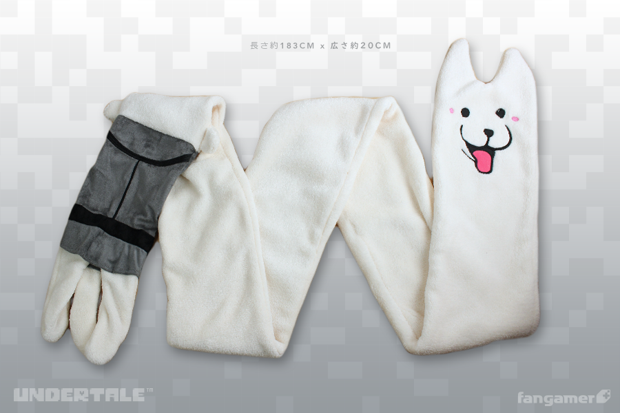 CONTROLLER011's tweet photo. 【アンダーテイル 商品情報】
■最高の悪夢 マフラー
＊そっか じゃあ さぞかし さむいだろうね。
＊それなら ボクが あたためてあげよう。
https://t.co/AvZKEdQq4J
■レッサードッグマフラー

https://t.co/68fayPslMT

どちらも人気商品です。お早めにチェックして見てください。 https://t.co/TDmviJUFTl
