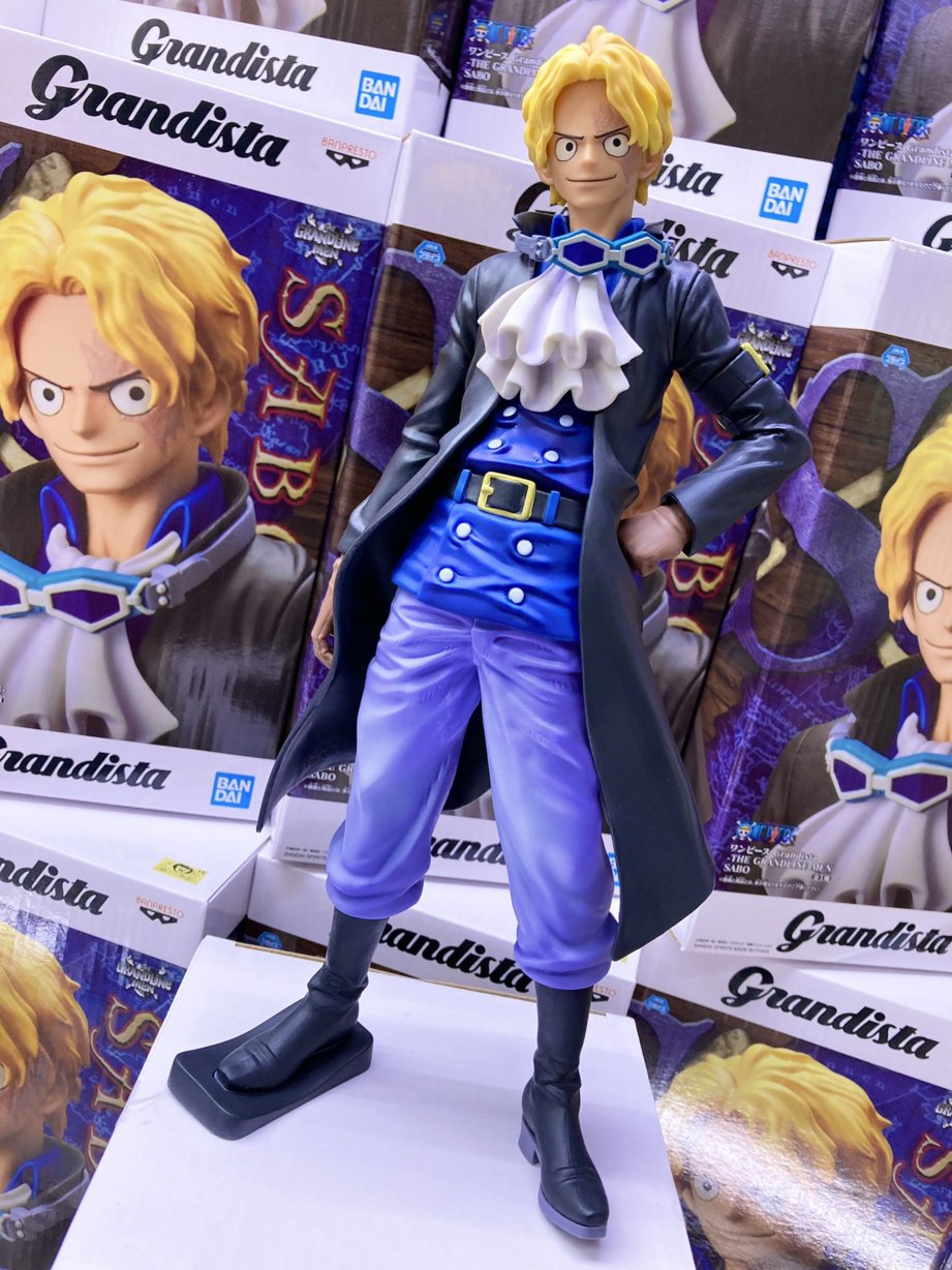 Twitter 上的 Gigo のお店 セガのお店 公式 ワンピース Grandista The Grandline Men Sabo セガのお店に登場 Grandistaシリーズより 革命軍の参謀総長 サボ が登場 大きさなんと約28 もあります 投入店舗はこちら T Co Uokmlkczju サボ