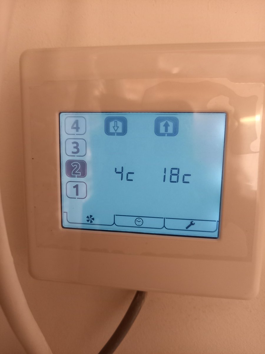 builteuk's tweet photo. Tidy #MVHR installation work from our Contractor client, decent thermal efficiency from the @TitonUK Unit and colour-matched roof vents.
Good effort all round. https://t.co/iMKktWwlN9
