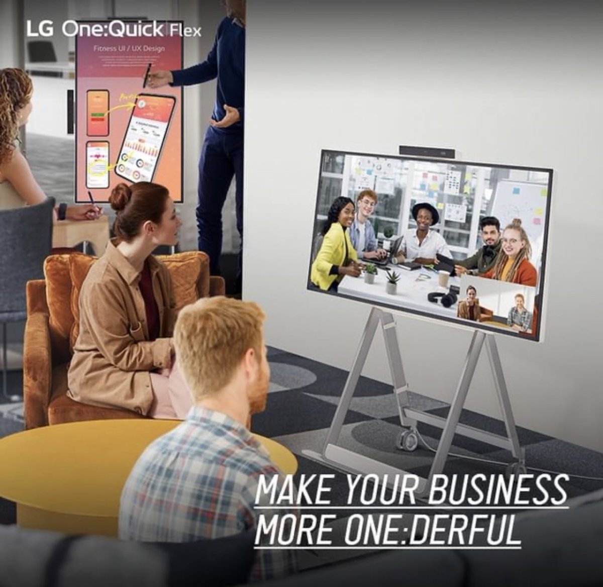 LGGulf's tweet image. Make your Business more One:derful
LG One:Quick Flex
lg.com/ae/business/di…
#LGOneQuick #LGOneQuickFlex #AllinOne #VideoConference #OnederfulLife #43HT3WJ #OnelineMeeintg #VirtualMeeting #Collaboration #Productivity #MoveableDisplay #VerticalDisplay #LGInformationDisplay