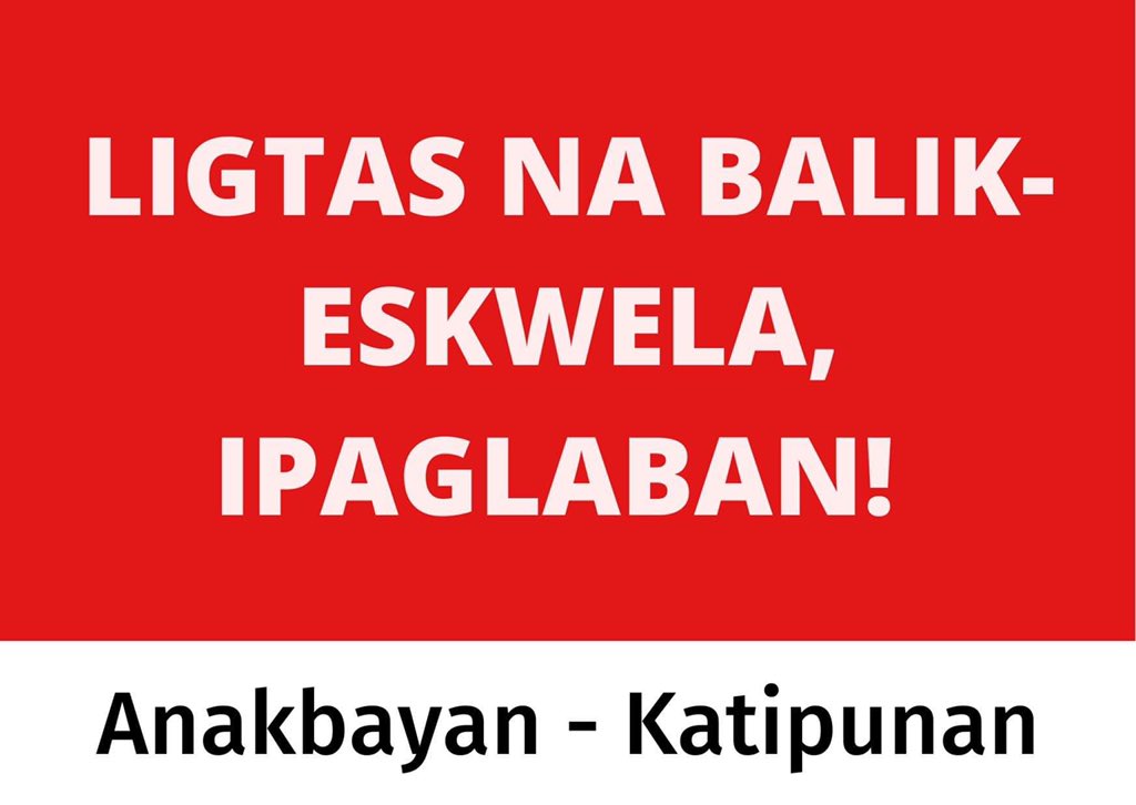 s1ppersipper's tweet photo. Ako si Jaime, mula sa @ABKatipunan at inaanyayahan ko ang aking kapwa kabataan na kumilos para sa kabuhayan, karapatan, at kalayaan! Buhayin ang militanteng diwa at isulong ang bagong tipo ng rebolusyon ni Gat Andres Bonifacio.

#Anakbayan23
#Bonifacio158
#DuterteWakasan https://t.co/6SUHTdRy3O