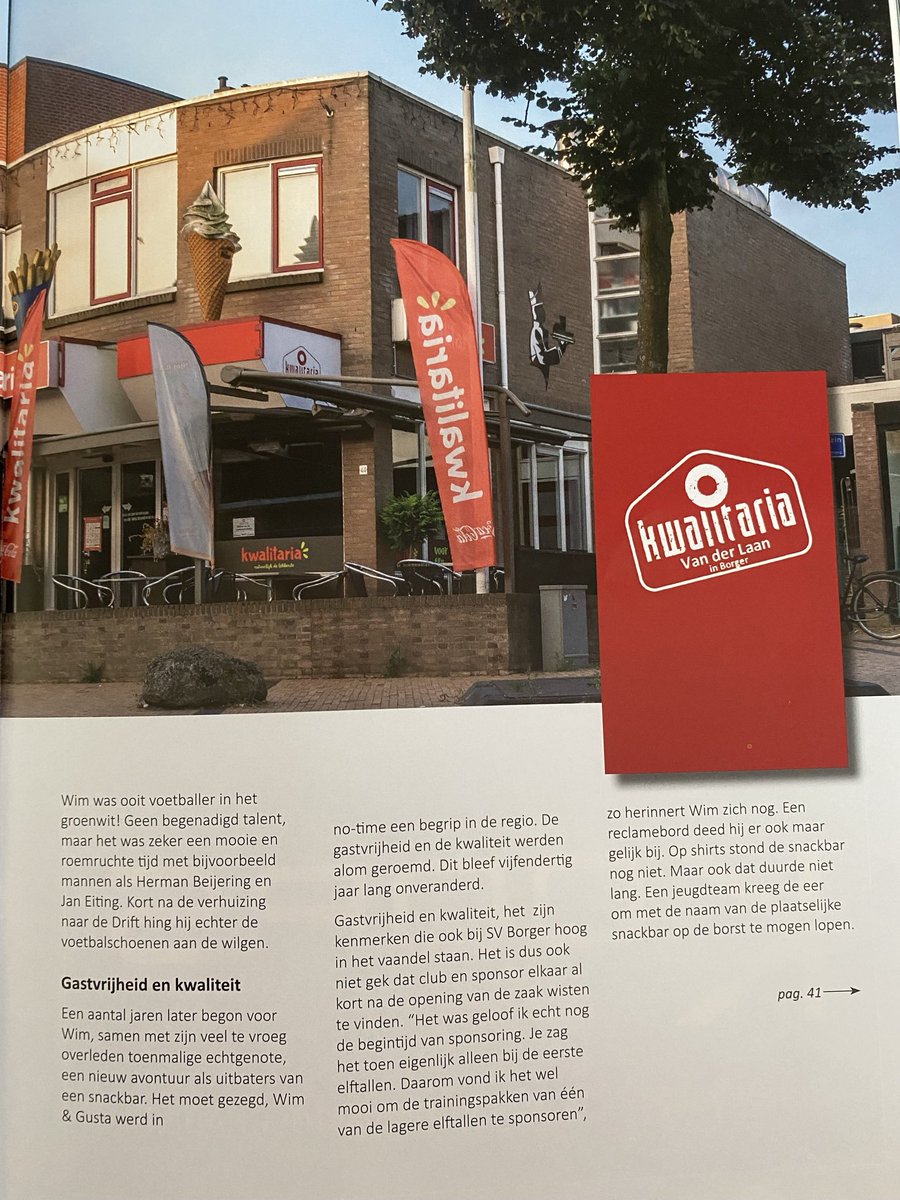SVBorger0599's tweet photo. 🟢⚪️ I N D E G I D S 📖
👀 @Kwalitariavdl 35 jaar sponsor! 🍟
#BorgerLeeft💚 #Presentatiegids https://t.co/IjkJINeSDL