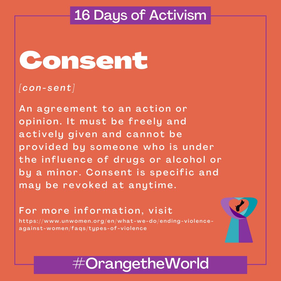GCASAFV's tweet photo. Consent matters. Know what consent means. #orangetheworld #stopgenderbasedviolence #GCASAFV #GuamSaysNoMore #NaPara https://t.co/NVSixM4ApY