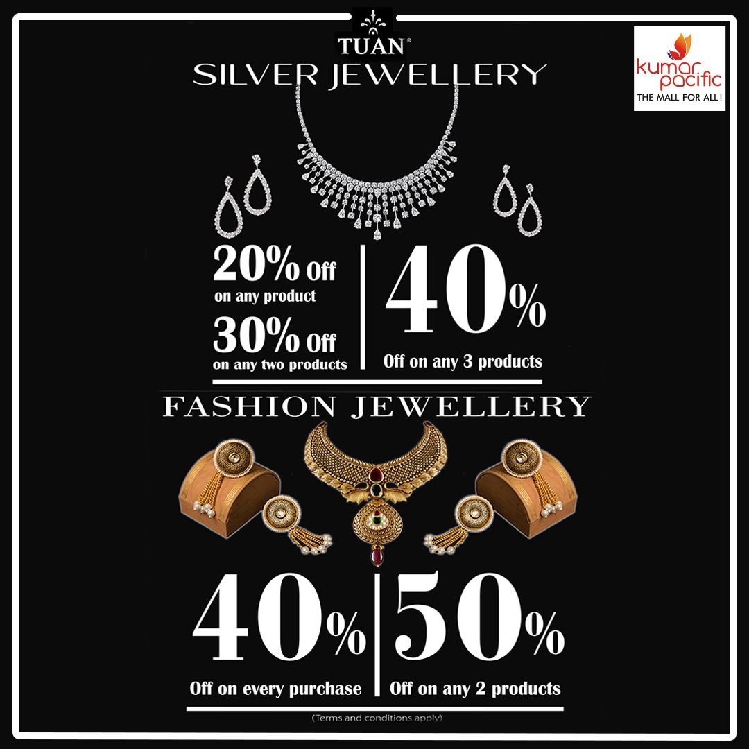 PacificMallPune's tweet photo. Refreshing Sale for a limited period!
.
Visit our @tuan_jewels at Kumar Pacific Mall
.
#Tuan #Tuanjewels #Tuanjewelstore #jewels #jewelsofinstagram #KumarPacificMall #KumarPacificMallPune #shoppingmall #PuneMall #KumarProperties #TheMallForAll #Celebrations2021 #jewelsforlife https://t.co/OKKyaoPMsx