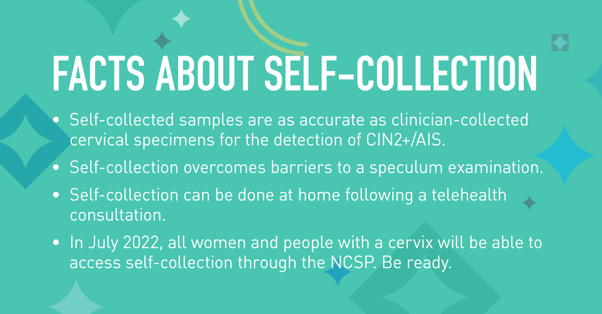 HPV Self-Collection: THE FACTS See more: bit.ly/3cbfWea #SelfCollectionSavesLives #CervicalCancer