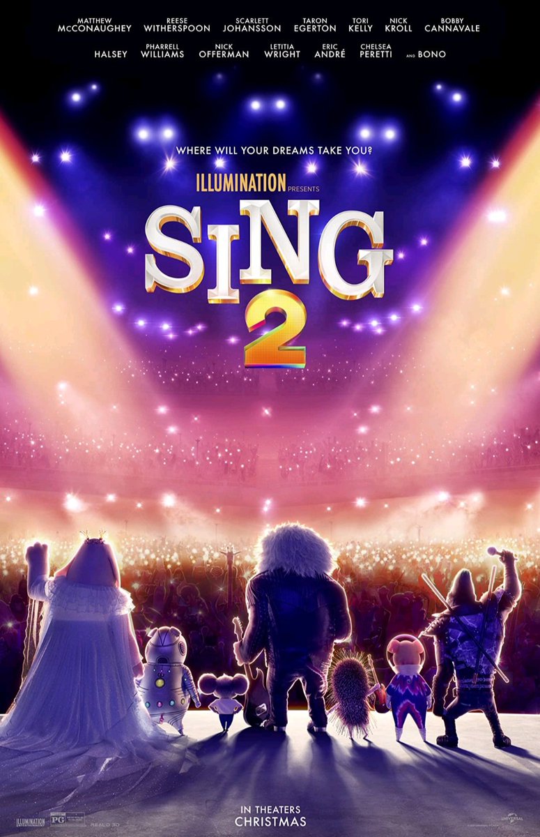 CinemaForensic's tweet photo. Upcoming Animated Films 🎥
#Sing2 (2021)
Director: #GarthJennings
#Comedy #Musical
Release date: 22 December 2021 (Christmas)
Music by: #JobyTalbot (score); #U2 (song)
#Rumble (2022)
Director: #HamishGrieve
Comedy / #Animation
Release date: 17 February 2022
#CinemaForensic https://t.co/tFVBP5pCeV