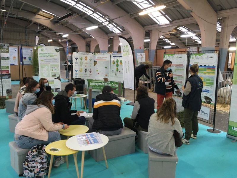 JeremieJost's tweet photo. Le #RéseauREDCap et ses partenaires bien présents à @Caprinov la semaine dernière pour parler technique avec les éleveurs et futurs éleveurs de #chèvres🐐 sur l'espace #CAPRITECH
Contenus à retrouver ➡️ https://t.co/MTE5Z1TVJx
7 ateliers techniques par jour 💪😀 https://t.co/T69UGwIXp9