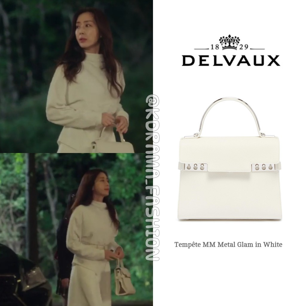 Kdrama_Fashion on X: Song Yoon-A carried DELVAUX Tempête MM Metal Glam in  White (Spring Summer 2019 Collection_price unavailable) in Channel A Drama,  Show Window: Queen's House Episode 1. Cr:    /