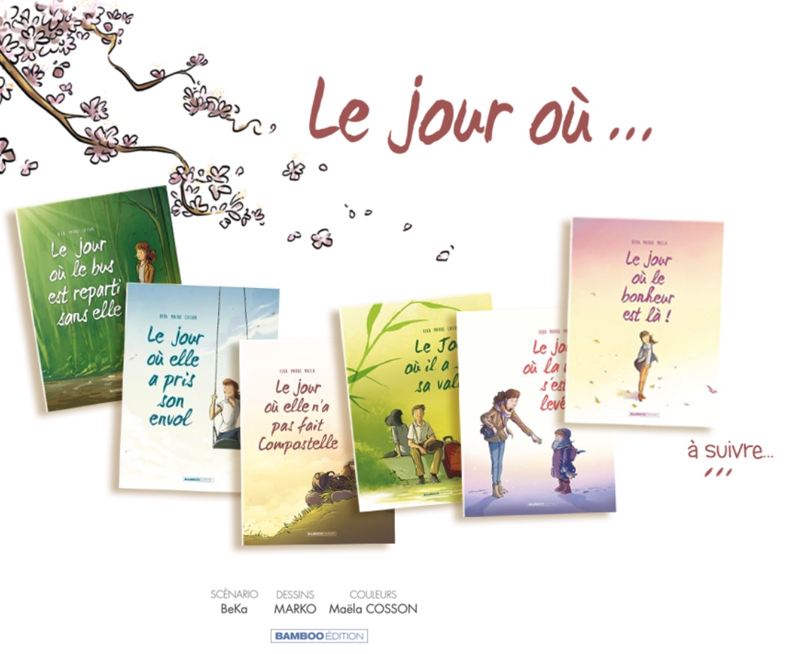 AuteurMarko's tweet photo. "break news" 
Avec BeKa Scénaristes et Sonela Cosma aux éditions @Bamboo nous avons ke plaisir de poursuivre les récits du "jour où...." en 2022 nous avancerons sur le tome 7 https://t.co/sIYSBKie9D